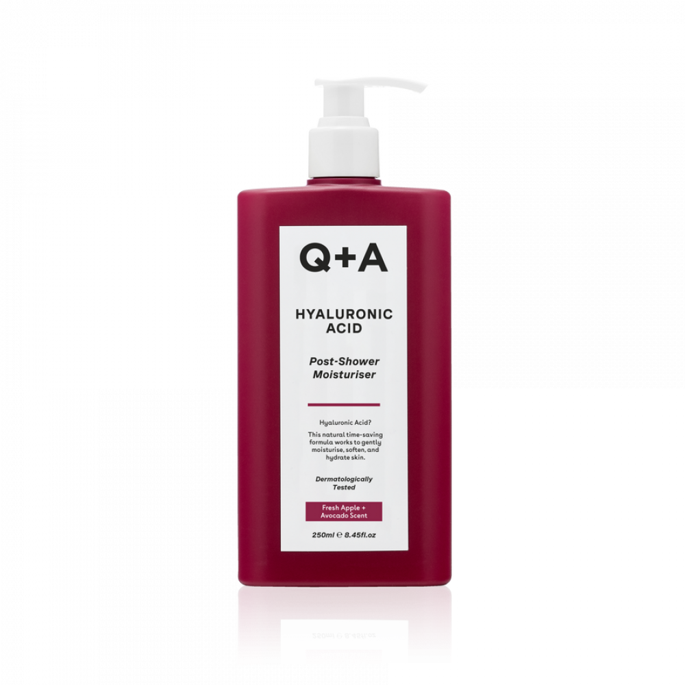 Засіб для інтенсивного зволоження вологої шкіри Q+A Hyaluronic Acid Post-Shower Moisturiser 250ml