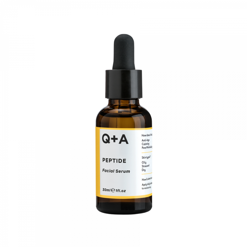 Пептидна сироватка для обличчя Q+A Peptide Facial Serum 30ml