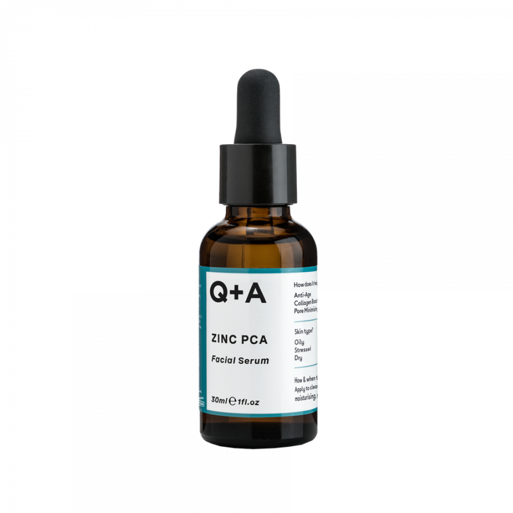 Сироватка для обличчя з цинком Q+A Zinc PCA Facial Serum 30ml