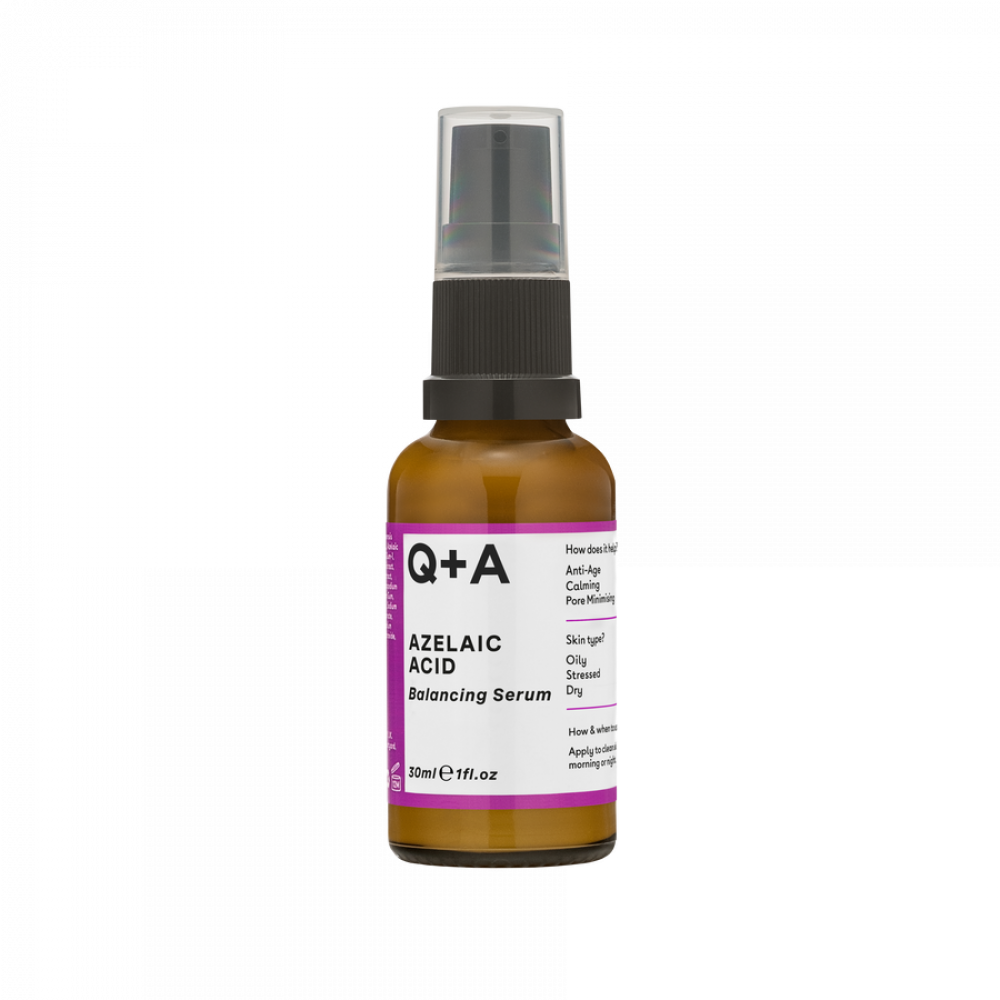 Сироватка для обличчя з азелаїновою кислотою Q+A Azelaic Acid Facial Serum 30ml