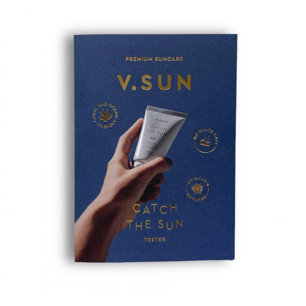 Тестер-сашет V. Sun sun cream face SPF 50, 5 ml