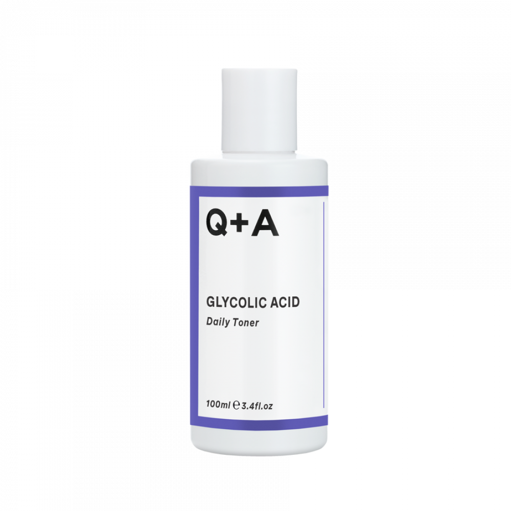 Тонер для обличчя з гліколевою кислотою Q+A Glycolic Acid Daily Toner 100ml