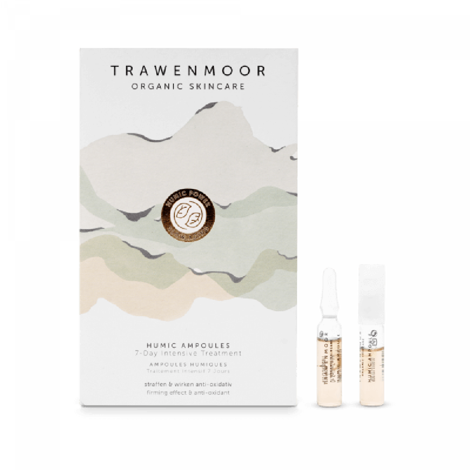 TRAWENMOOR Humic Ampoules Ампульный концентрат для регенерации с антиоксидантным эффектом, 7 x 2 мл 110018