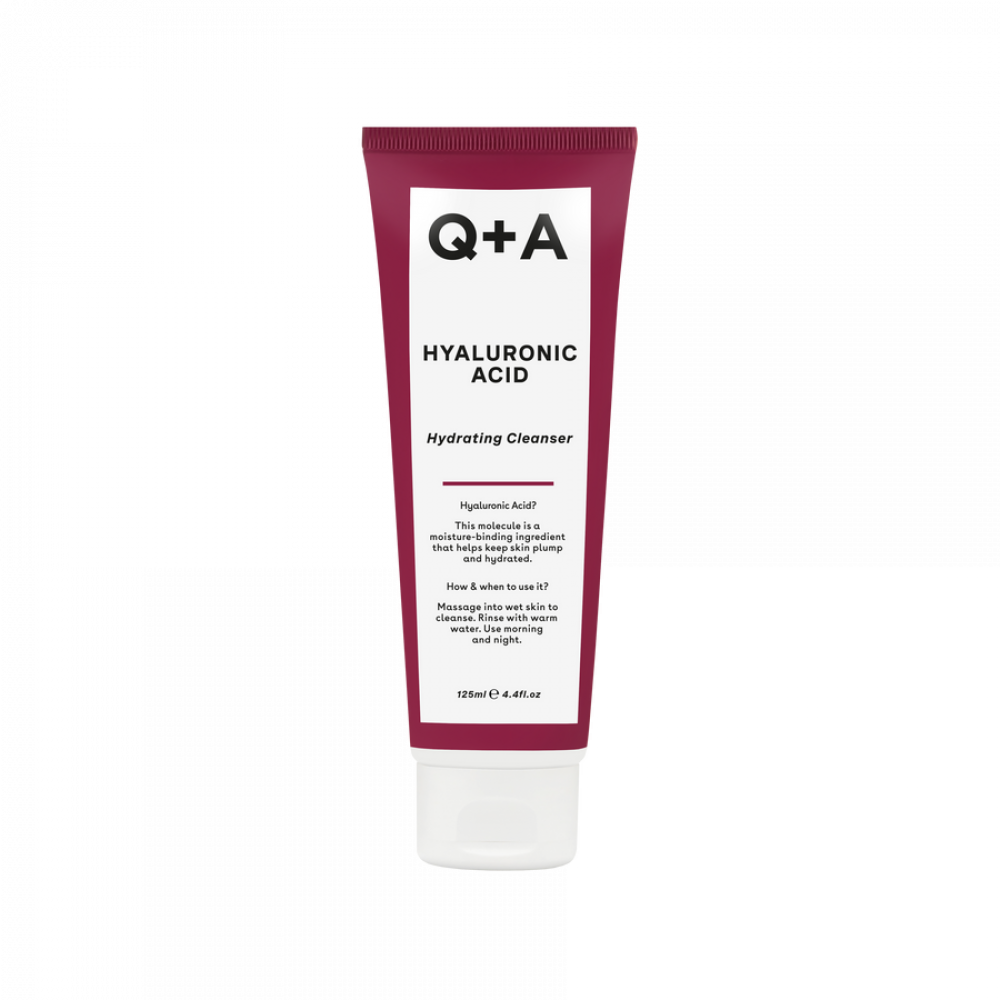 Гель для вмивання з гіалуроновою кислотою Q+A Hyaluronic Acid Cleansing Gel 125ml