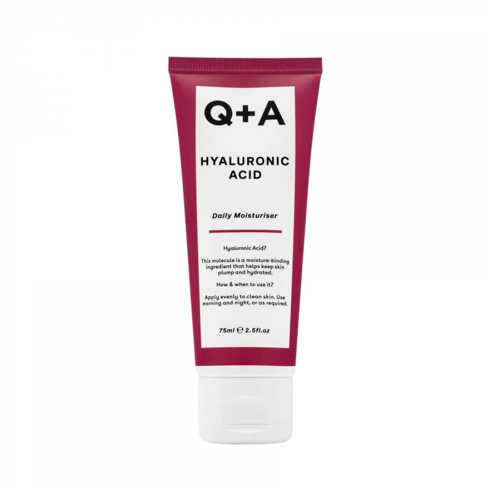 Зволожуючий крем з гіалуроновою кислотою Q+A Hyaluronic Acid Daily Moisturiser 75ml