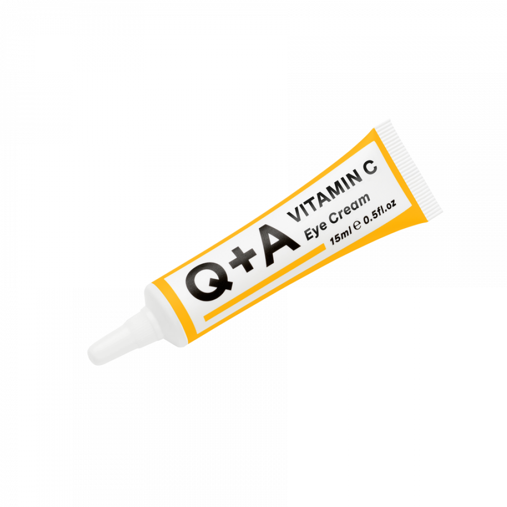 Крем для зони навколо очей Q+A Vitamin C Eye Cream 15 ml