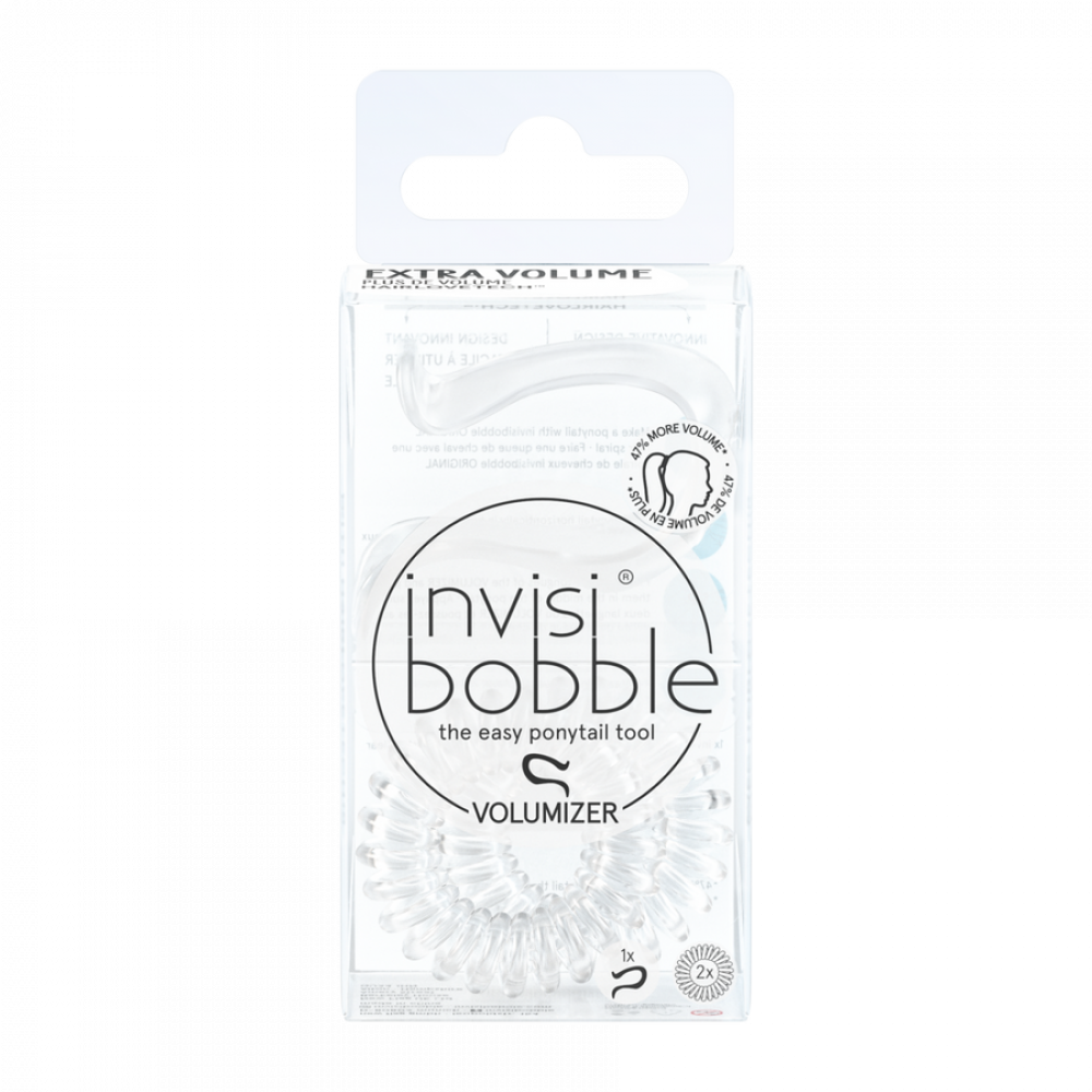 Заколка для волос invisibobble VOLUMIZER Crystal Clear