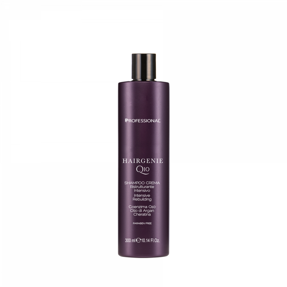 Шампунь-восстанавливающий крем Hairgenie Q10 Professional, 300 ml