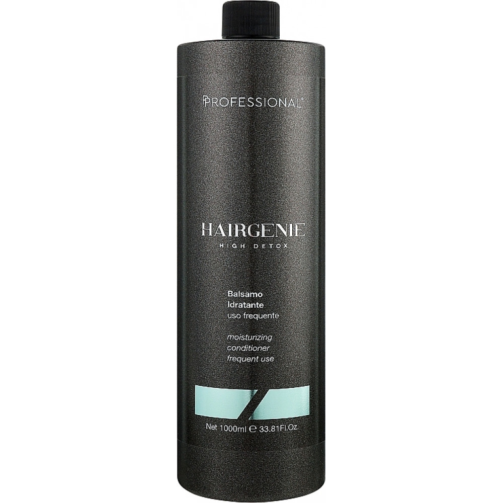 Кондиціонер зволожуючий для частого використання Hairgenie HighDetox Professional, 1000 ml
