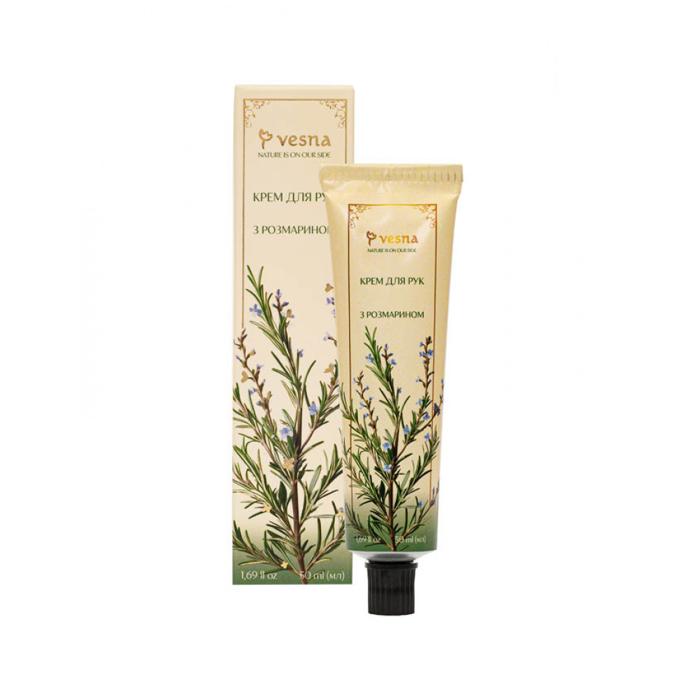 ТМ Vesna Крем для рук з розмарином, 50 ml