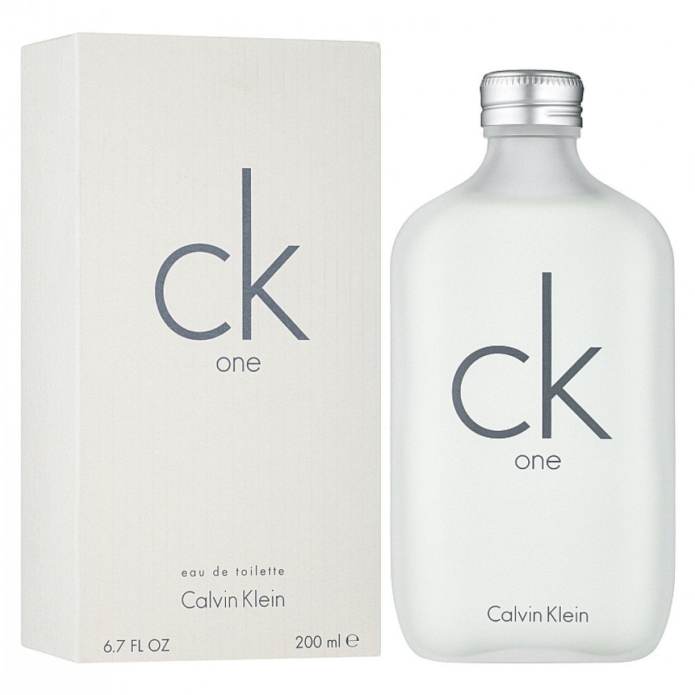 Туалетна вода Calvin Klein CK One для чоловіків та жінок - edt 200 ml
