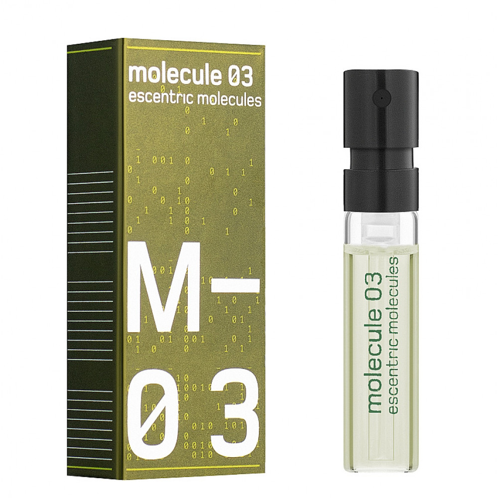 Туалетная вода Escentric Molecules Molecule 03 для мужчин и женщин - edt 2 ml vial