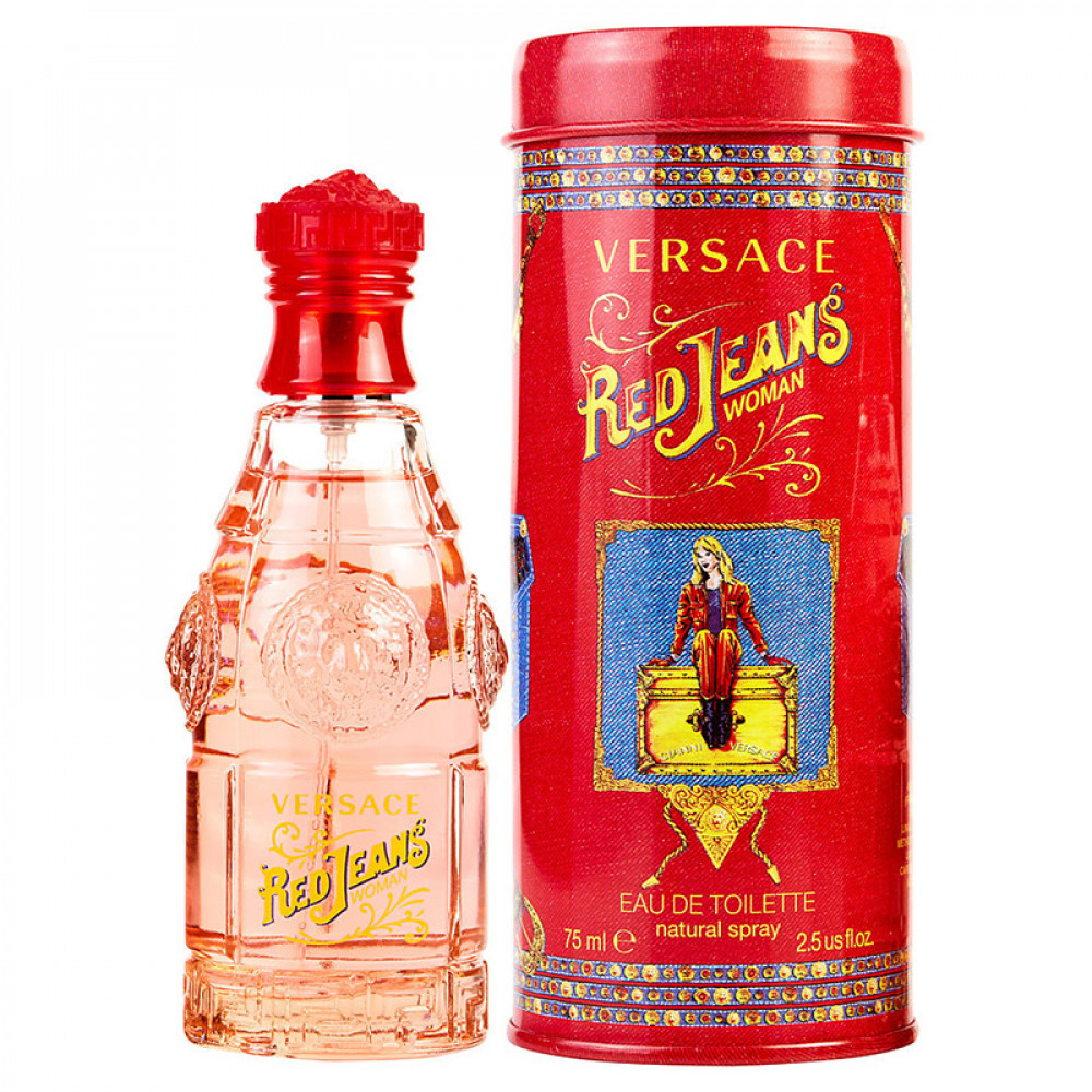 Туалетна вода Versace Red Jeans для жінок - edt 75 ml