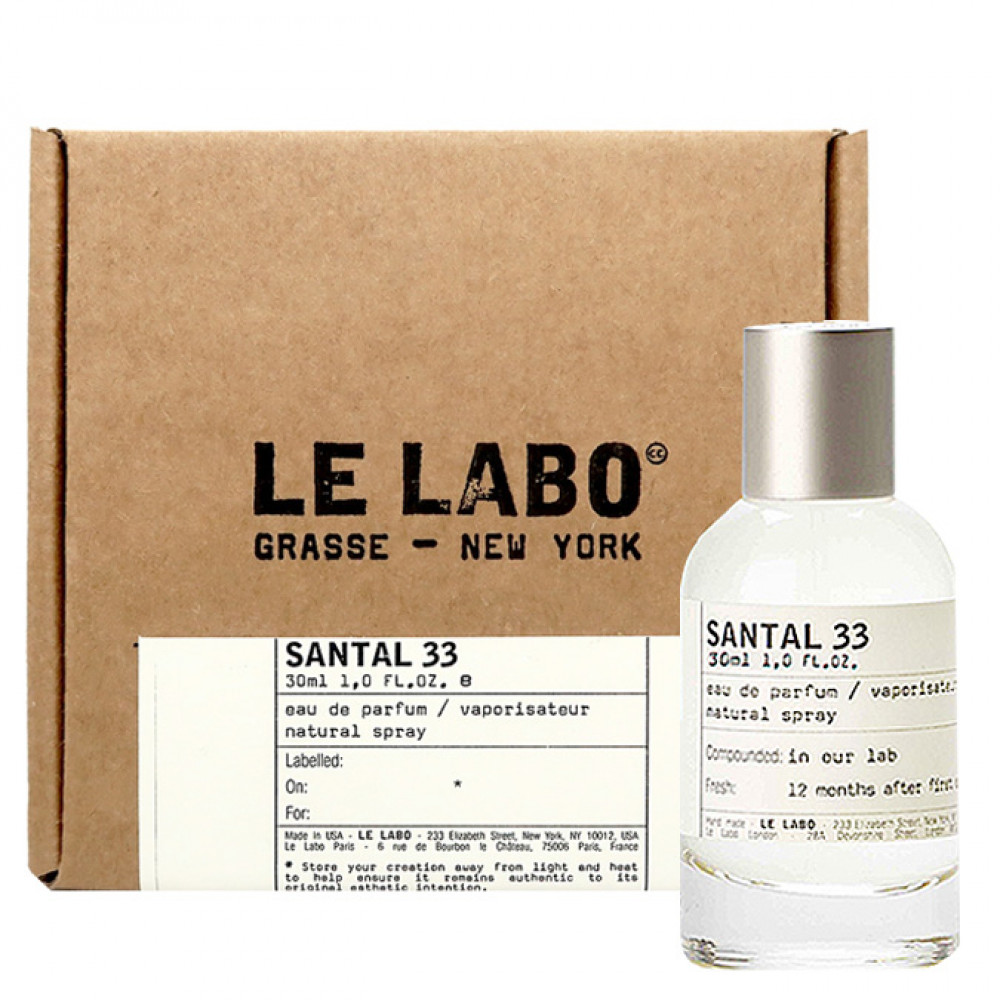 Парфумована вода Le Labo Santal 33 для чоловіків та жінок - edp 30 ml