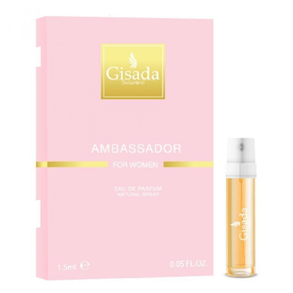 Парфумована вода Gisada Ambassador Women для жінок - edp 1.5 ml vial