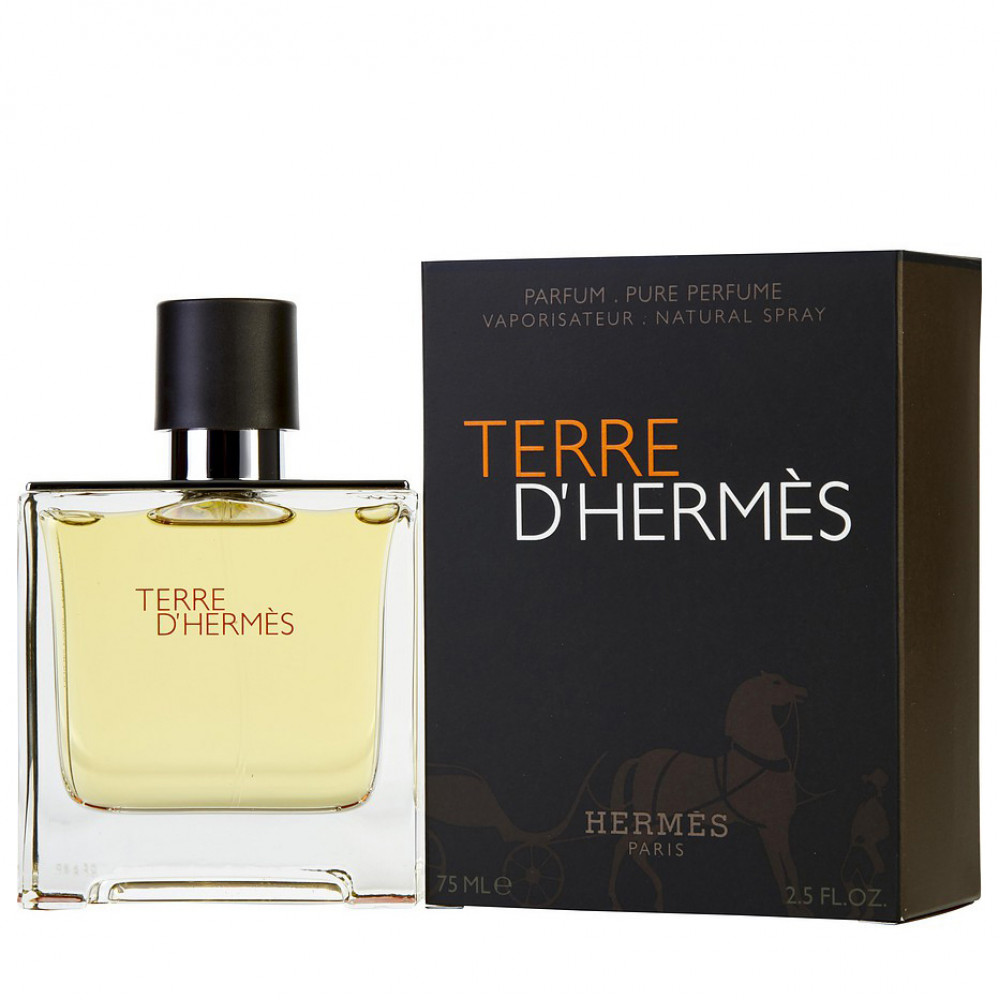 Духи Hermes Terre d'Hermes Parfum для мужчин (оригинал) - parfum 75 ml