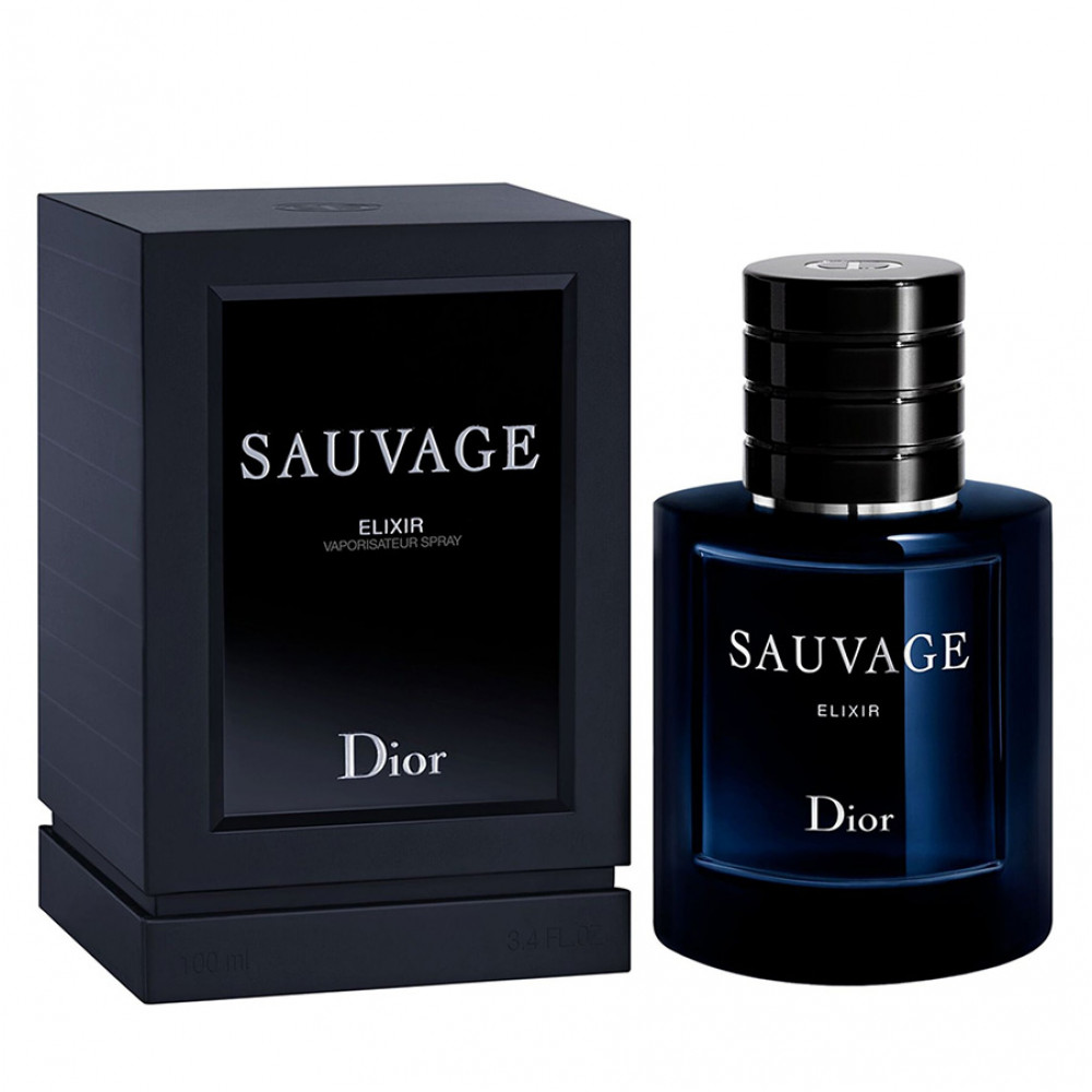 Духи Christian Dior Sauvage Elixir для мужчин - parfum 100 ml