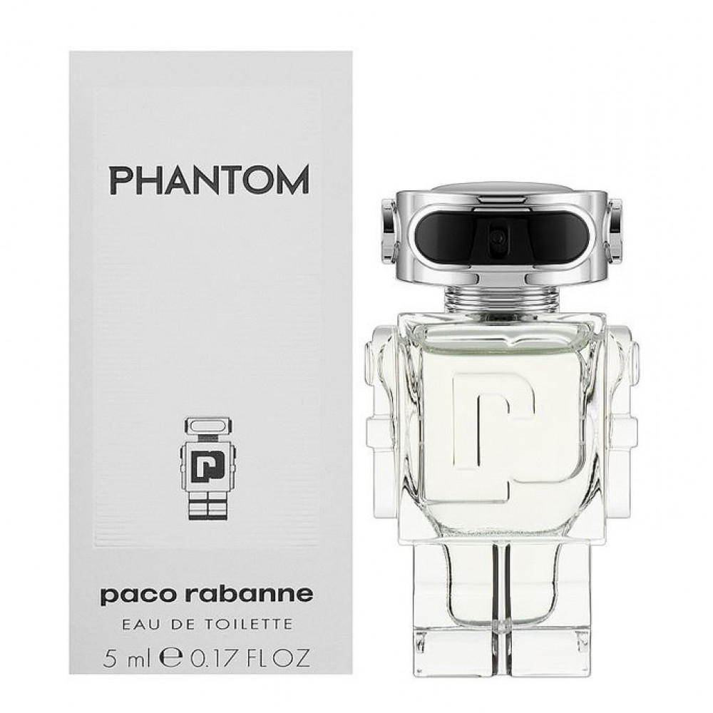 Туалетная вода Paco Rabanne Phantom для мужчин (оригинал) - edt 5 ml mini