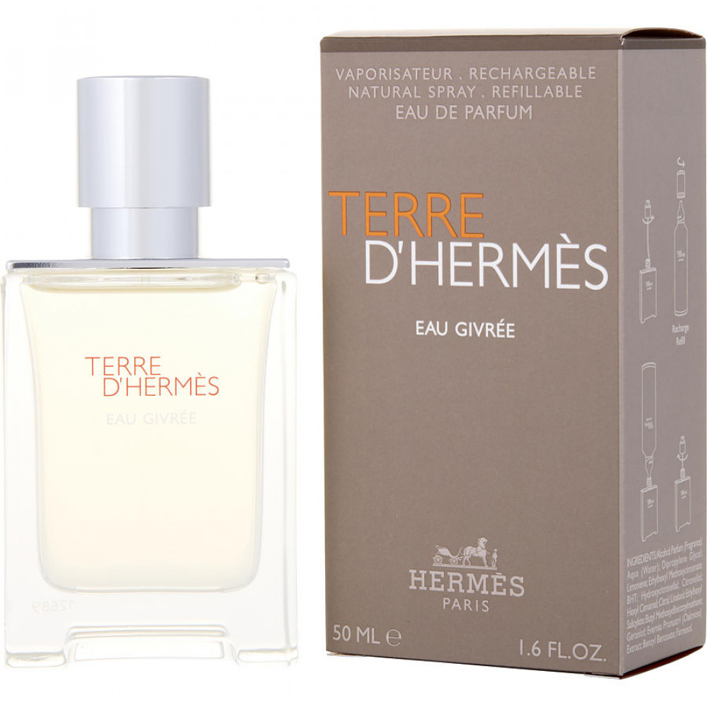 Парфумована вода Hermes Terre d'Hermes Eau Givree для чоловіків - edp 50 ml