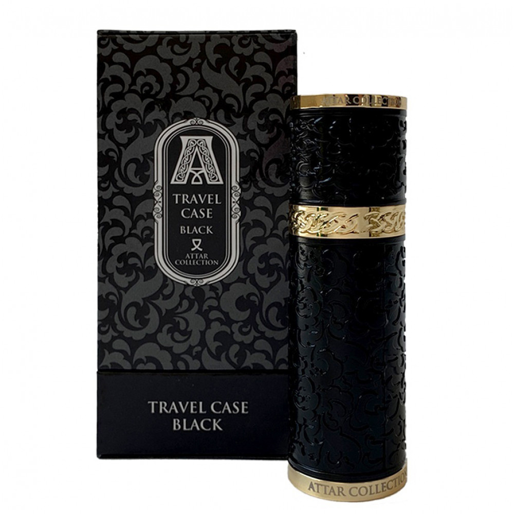 Футляр Attar Travel Case Black для чоловіків та жінок - perfume travel case 8 ml