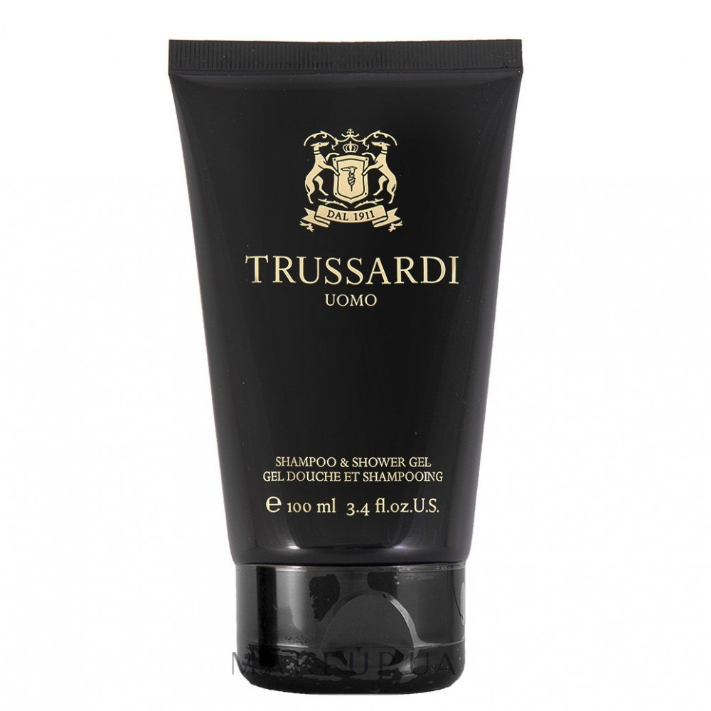 Шампунь-гель для душа Trussardi Uomo для мужчин - shower gel 100 ml