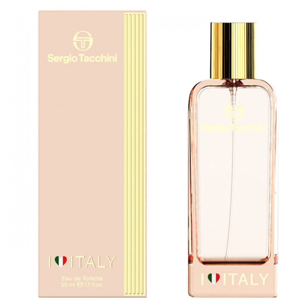 Туалетна вода Sergio Tacchini I Love Italy для жінок - edt 50 ml