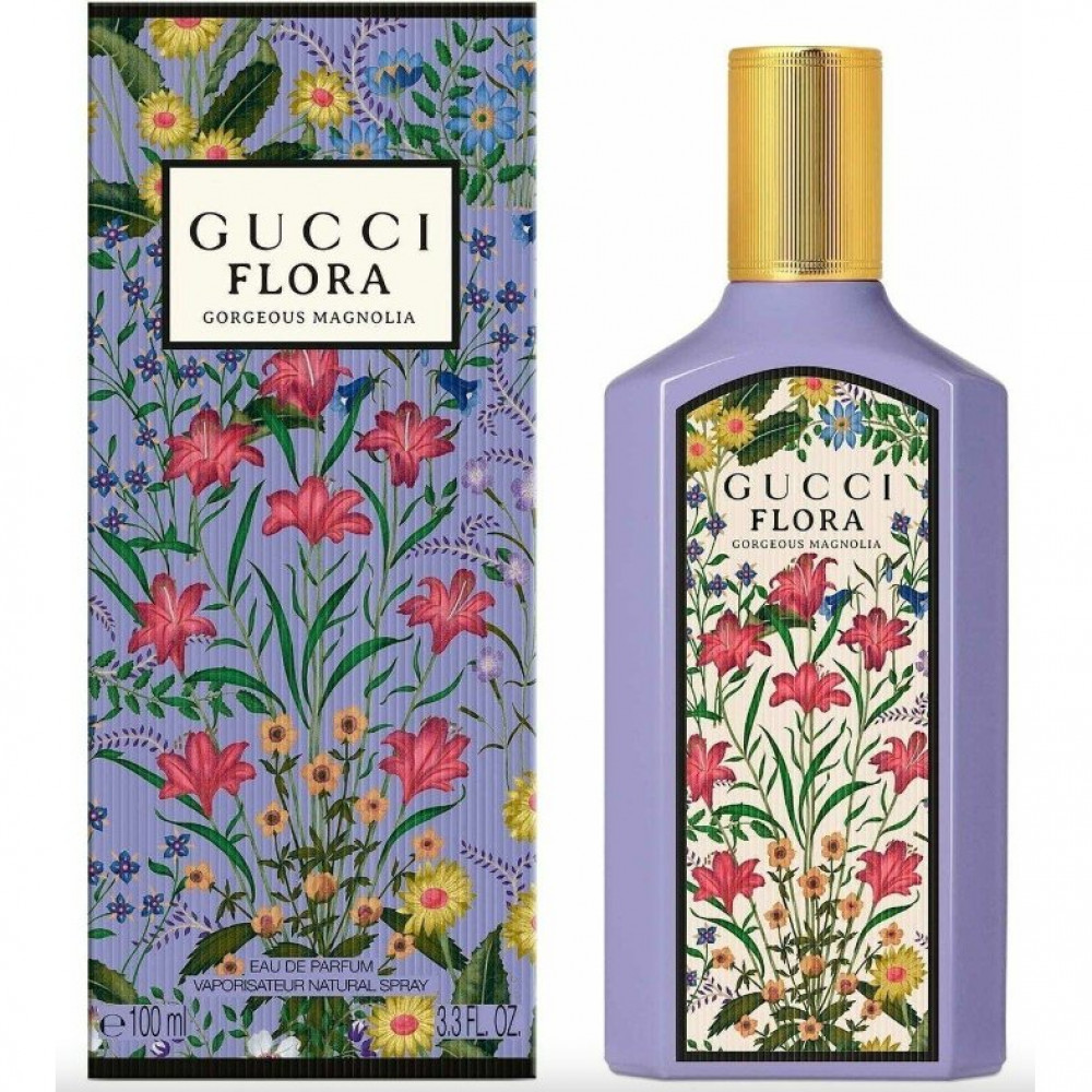 Парфумована вода Gucci Flora Gorgeous Magnolia для жінок - edp 100 ml