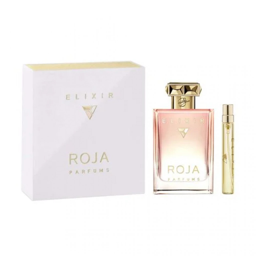 Набор Roja Elixir Pour Femme Essence De Parfum для женщин (оригинал) - set (edp 100 ml + edp 7.5 ml mini)