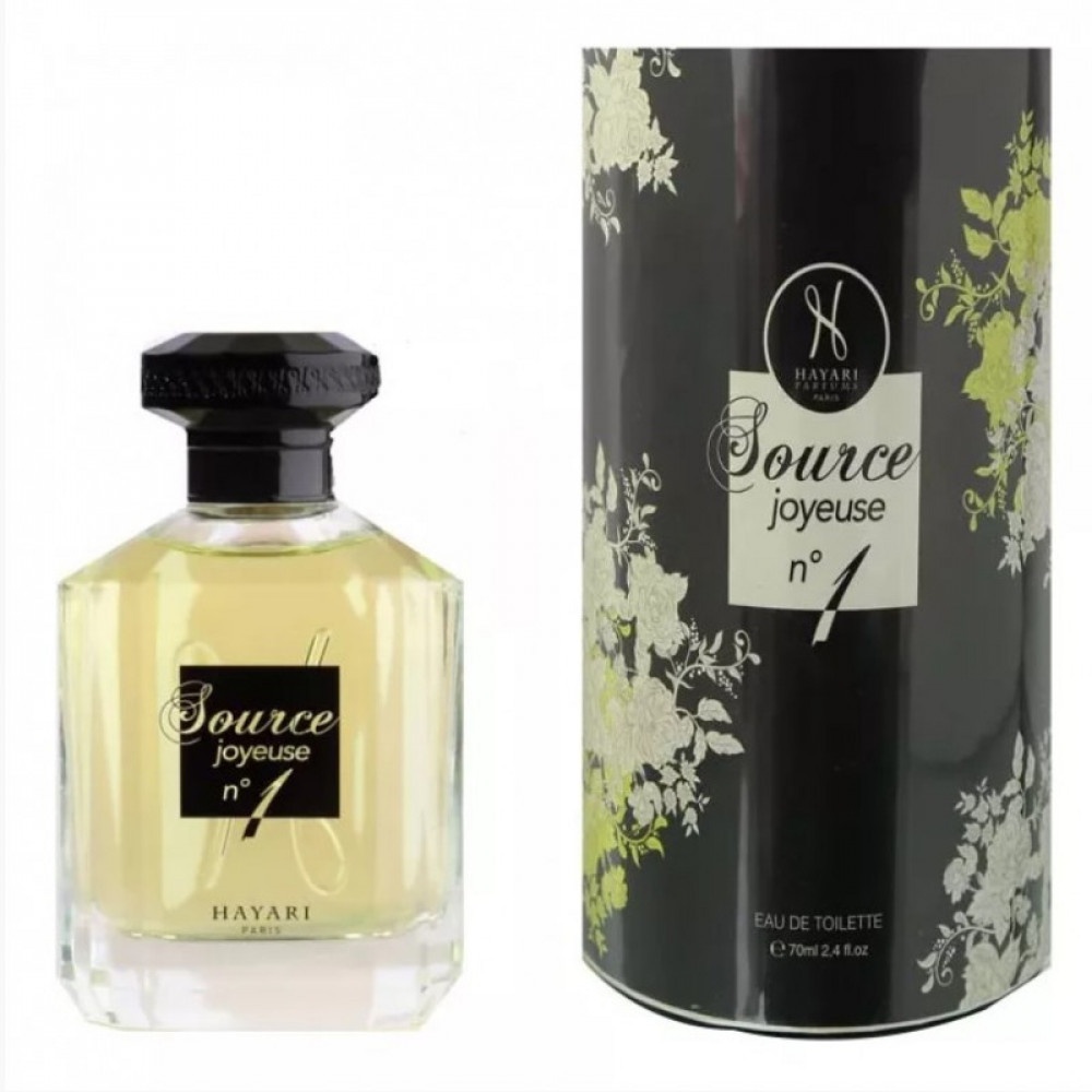 Туалетная вода Hayari Source Joyeuse No1 для мужчин и женщин (оригинал) - edt 70 ml