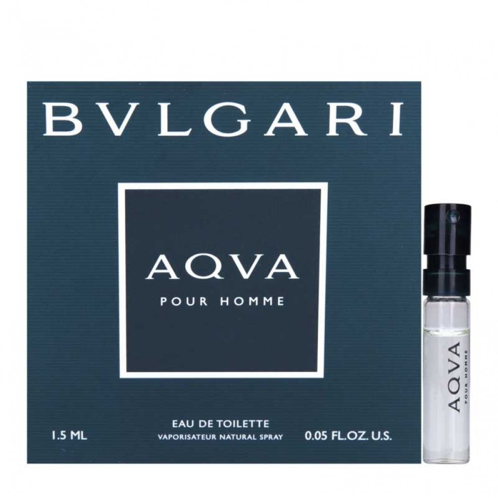 Туалетна вода Bvlgari Aqva Pour Homme для чоловіків - edt 1.5 ml vial