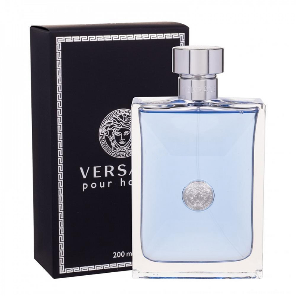 Туалетна вода Versace pour Homme для чоловіків - edt 200 ml