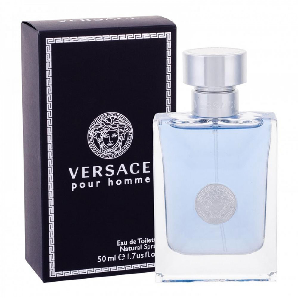 Туалетна вода Versace pour Homme для чоловіків - edt 50 ml