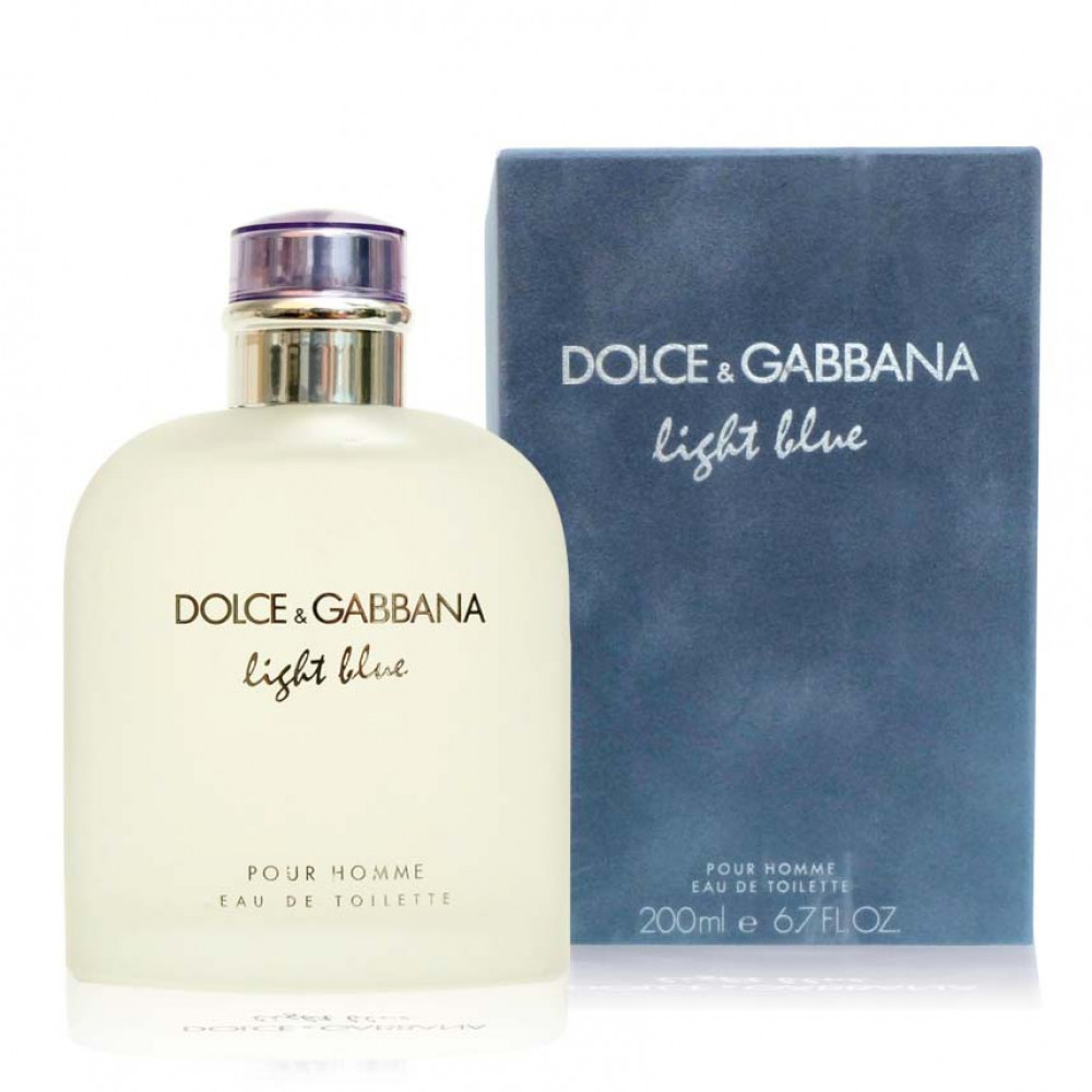 Туалетна вода Dolce&Gabbana Light Blue pour Homme для чоловіків - edt 200 ml