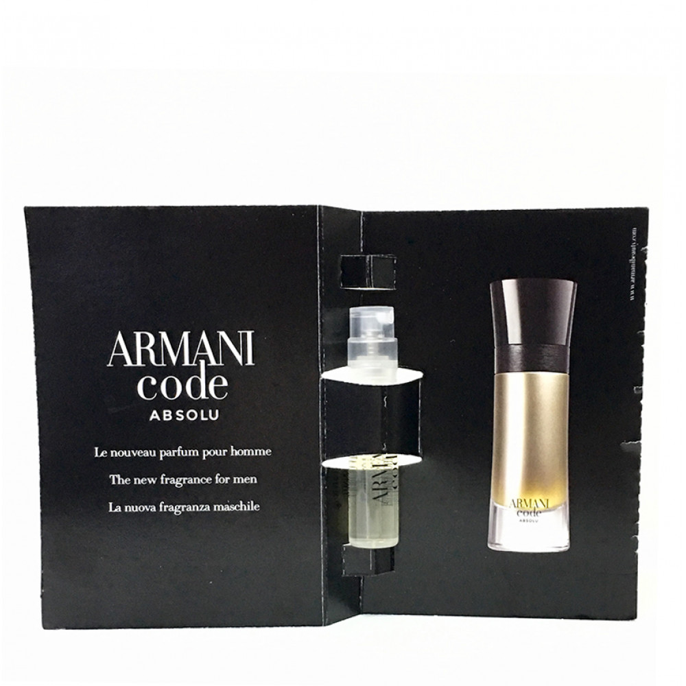 Парфюмированная вода Giorgio Armani Code Absolu Pour Homme для мужчин (оригинал)