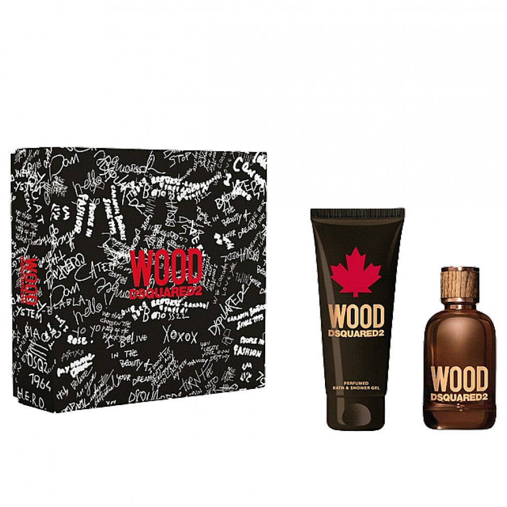 Набор Dsquared2 Wood Pour Homme для мужчин (оригинал)