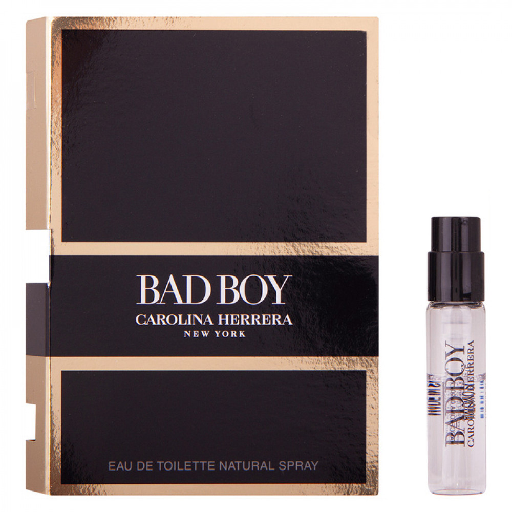 Туалетная вода Carolina Herrera Bad Boy для мужчин (оригинал)