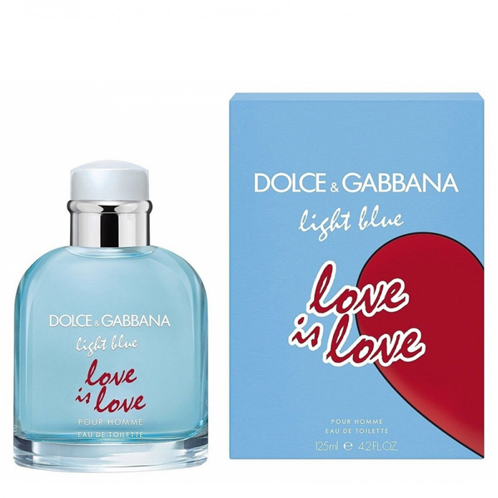 Туалетная вода Dolce&Gabbana Light Blue Love Is Love Pour Homme для мужчин (оригинал)