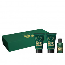 Набор Dsquared2 Green Wood Pour Homme для мужчин (оригинал)