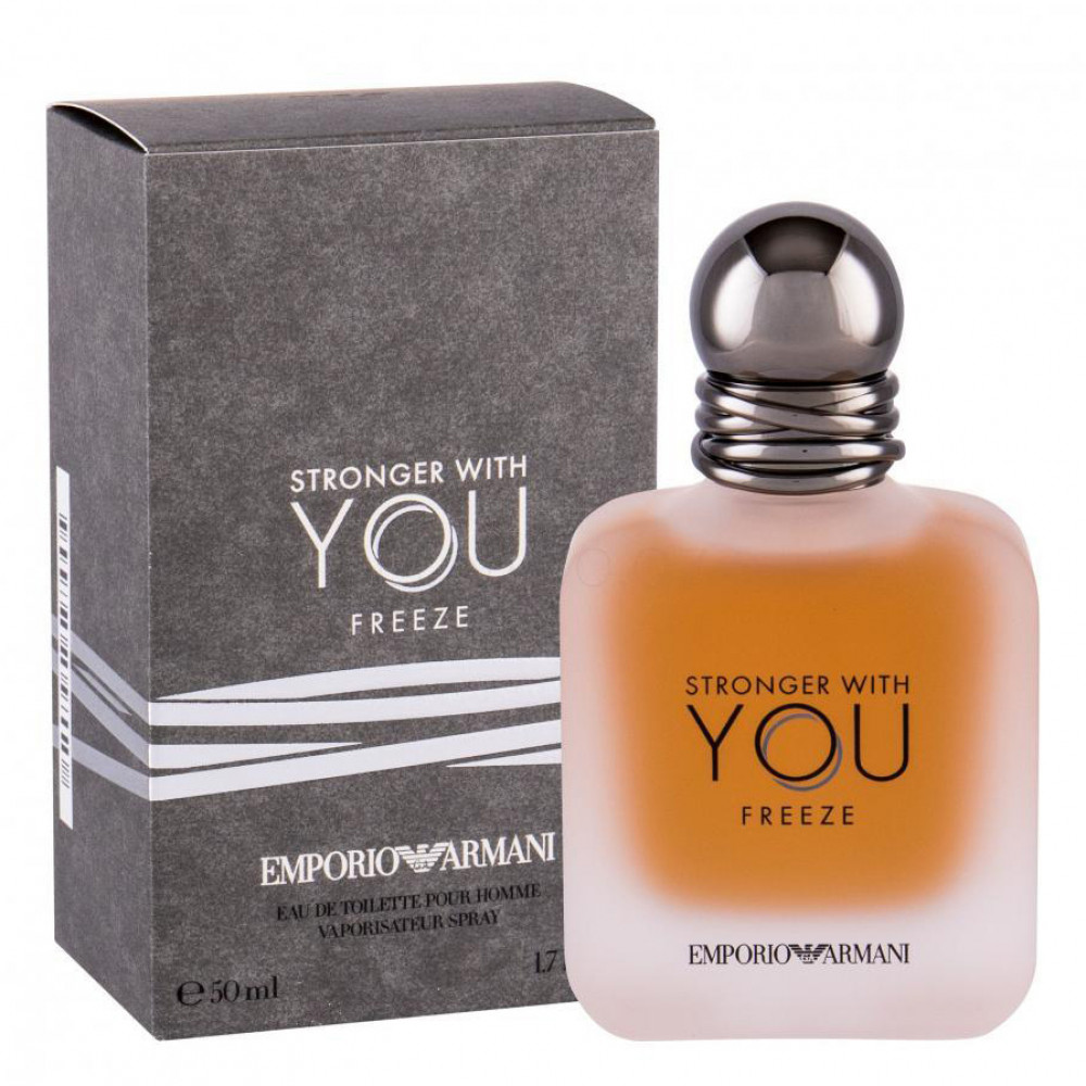 Туалетная вода Giorgio Armani Emporio Armani Stronger With You Freeze для мужчин (оригинал)