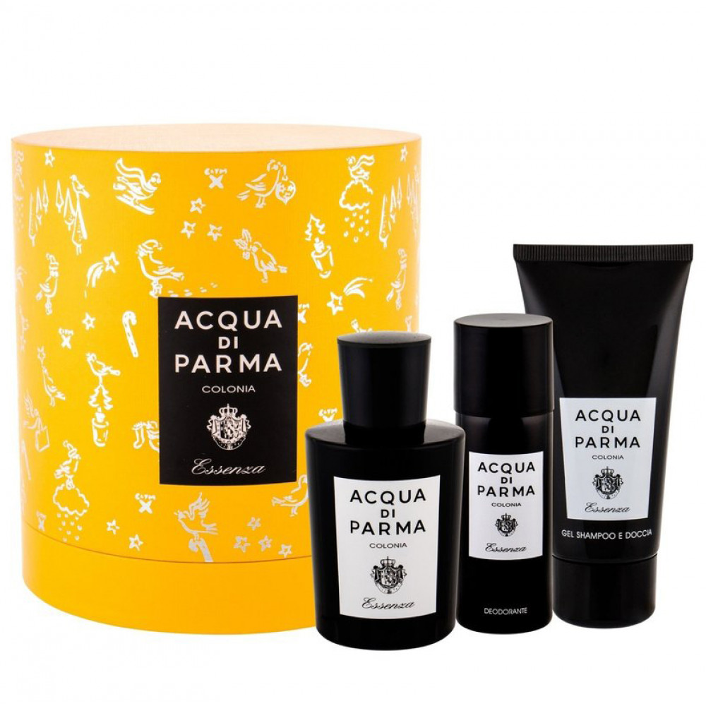 Набор Acqua Di Parma Colonia Essenza для мужчин (оригинал) - set (edc 100 ml + sh/g 75 ml + deo 50 ml)