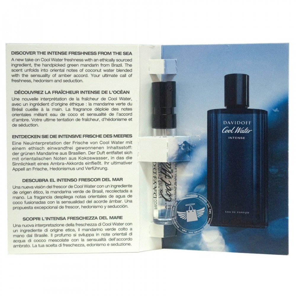 Парфюмированная вода Davidoff Cool Water Intense для мужчин (оригинал)