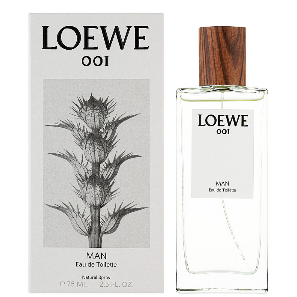 Туалетная вода Loewe 001 Man для мужчин (оригинал) - edt 75 ml