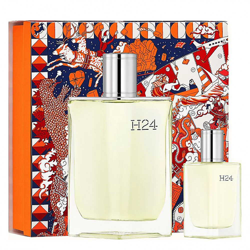 Набор Hermes H24 для мужчин (оригинал) - set (edt 100 ml + mini 12.5 ml)