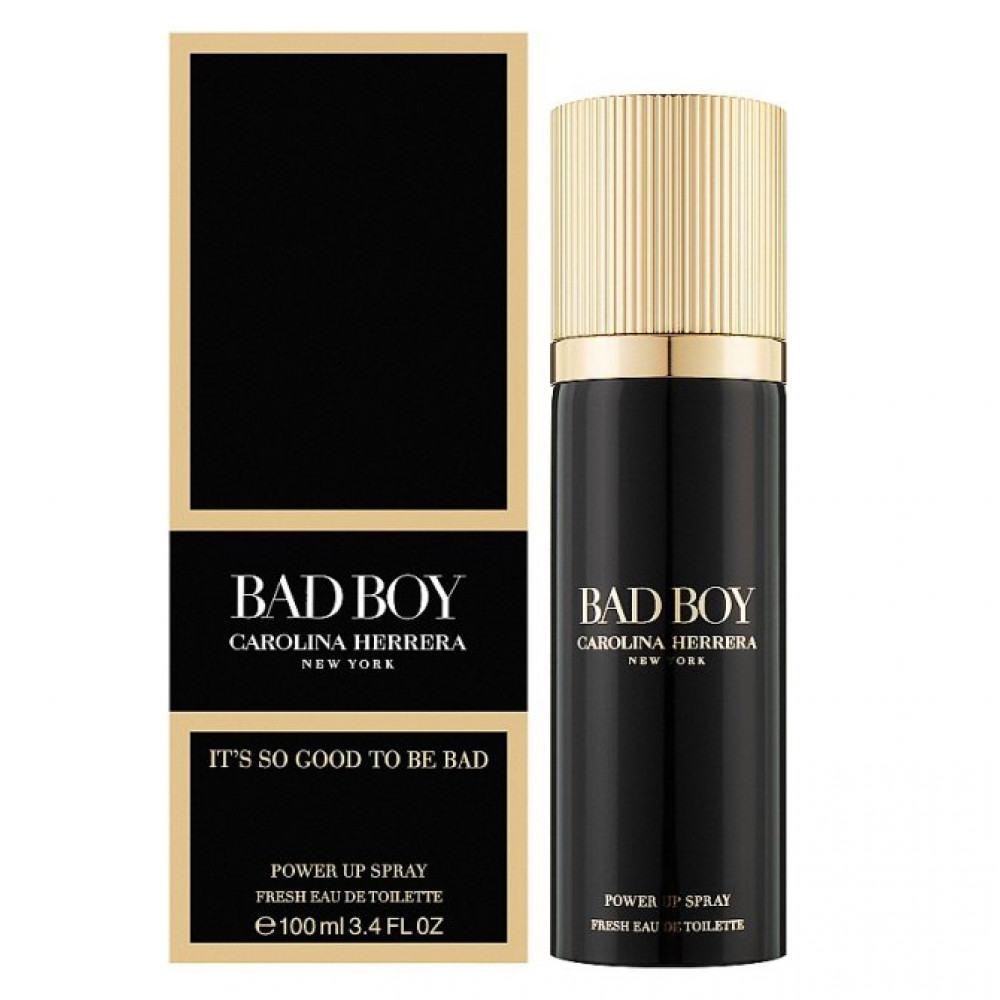 Туалетная вода Carolina Herrera Bad Boy Power Fresh Spray для мужчин (оригинал) - edt 100 ml