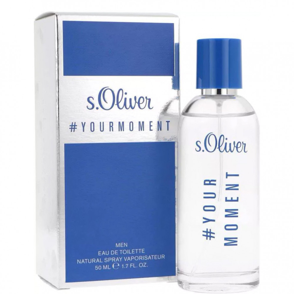 Туалетная вода S.Oliver Your Moment Men для мужчин (оригинал) - edt 50 ml