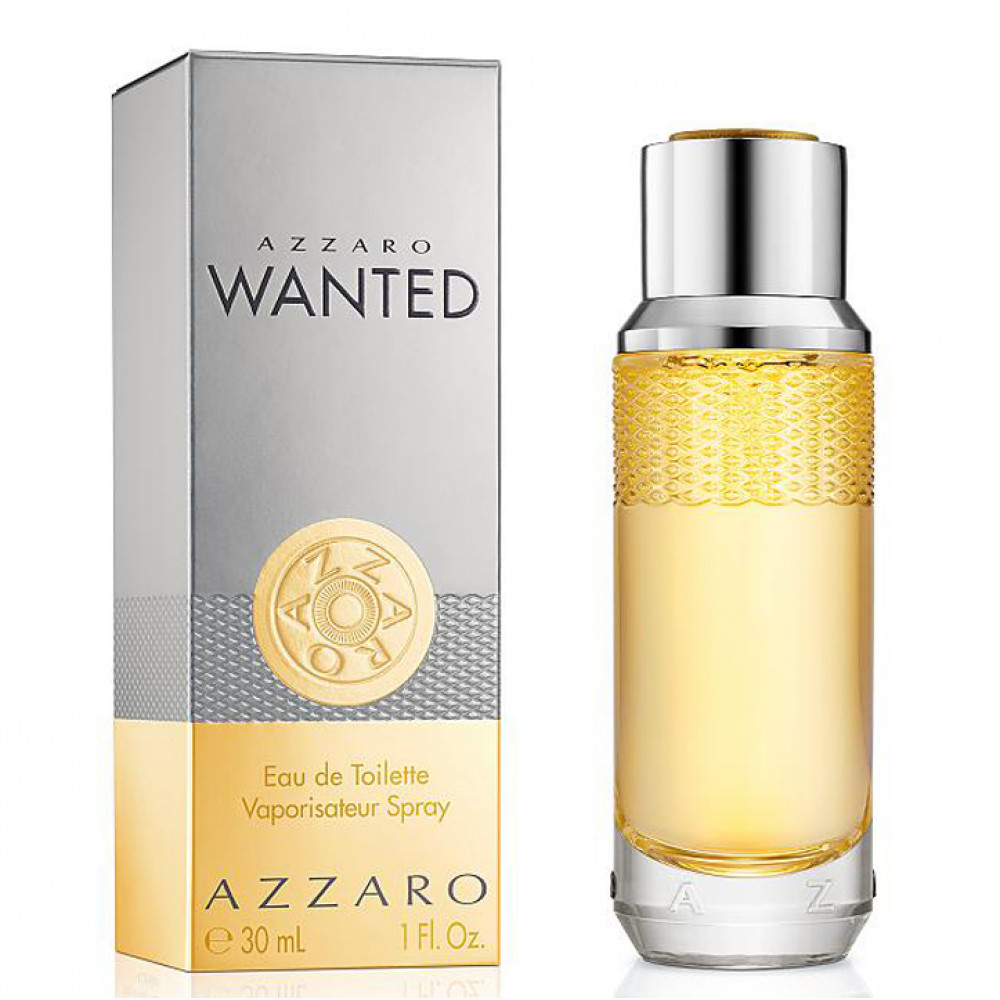 Туалетная вода Azzaro Wanted для мужчин (оригинал) - edt 30 ml