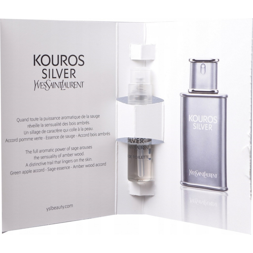 Туалетная вода Yves Saint Laurent Kouros Silver для мужчин (оригинал)