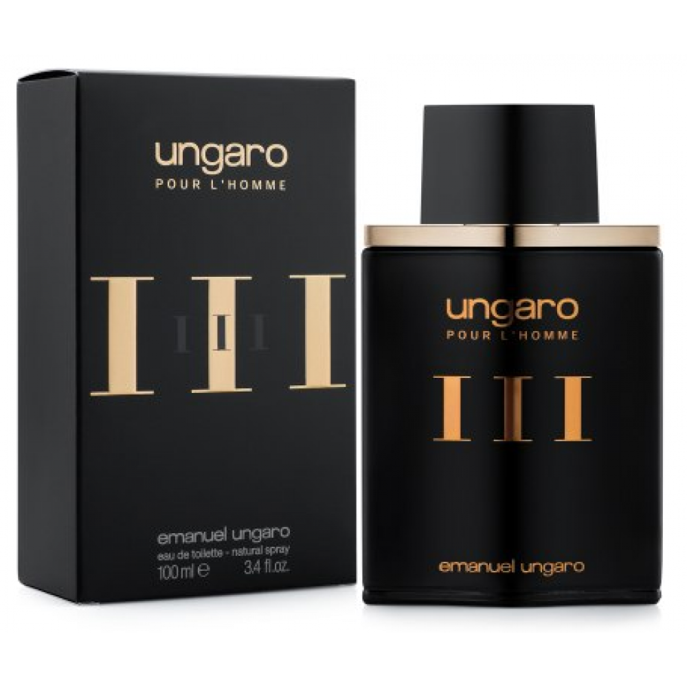 Туалетная вода Ungaro Pour L'Homme III для мужчин (оригинал)