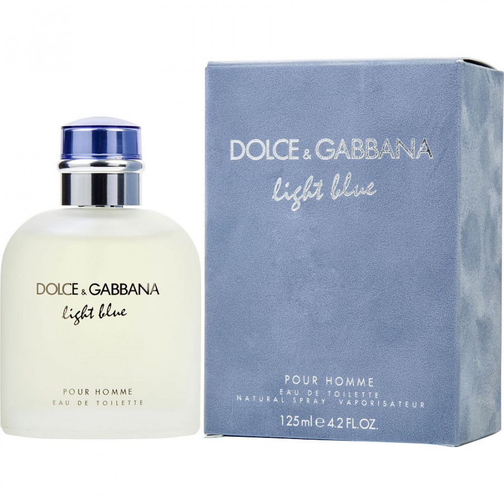 Туалетная вода Dolce&Gabbana Light Blue pour Homme для мужчин (оригинал) - edt 125 ml