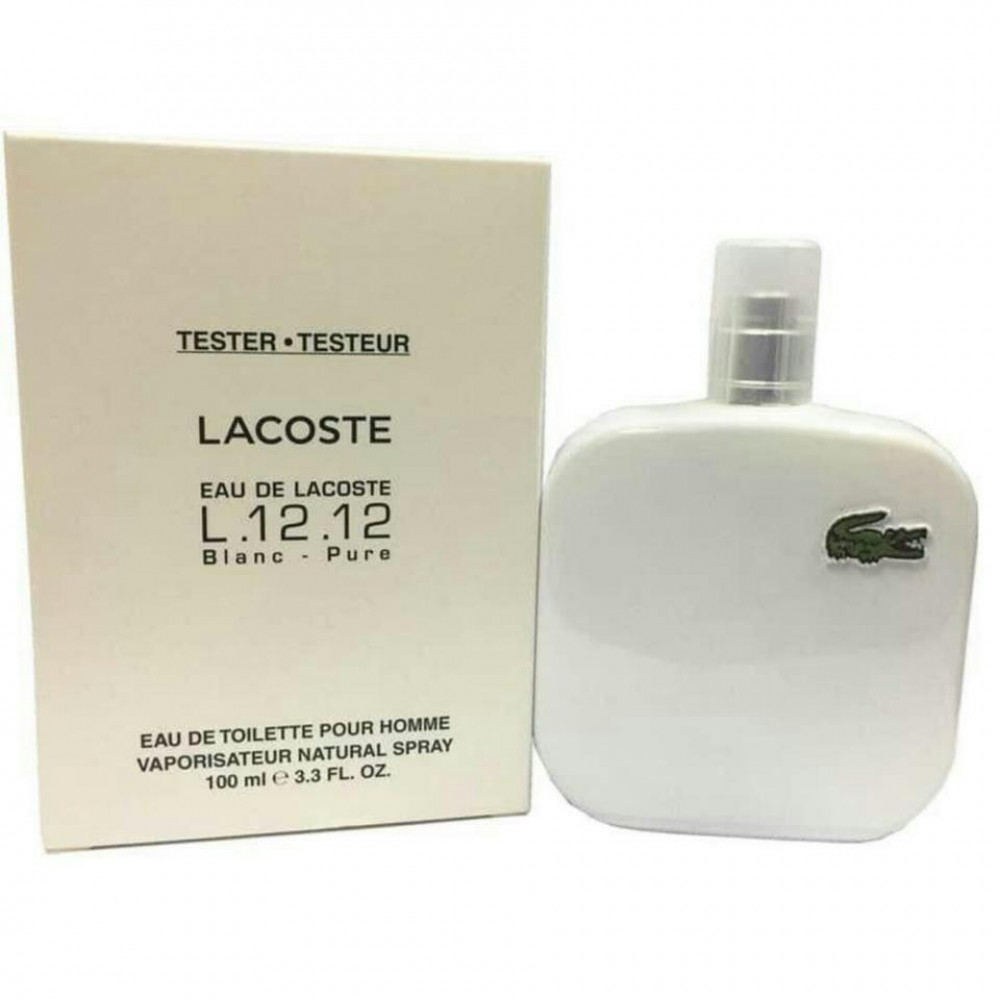 Туалетная вода Lacoste Eau De L.12.12 Blanc для мужчин (оригинал)